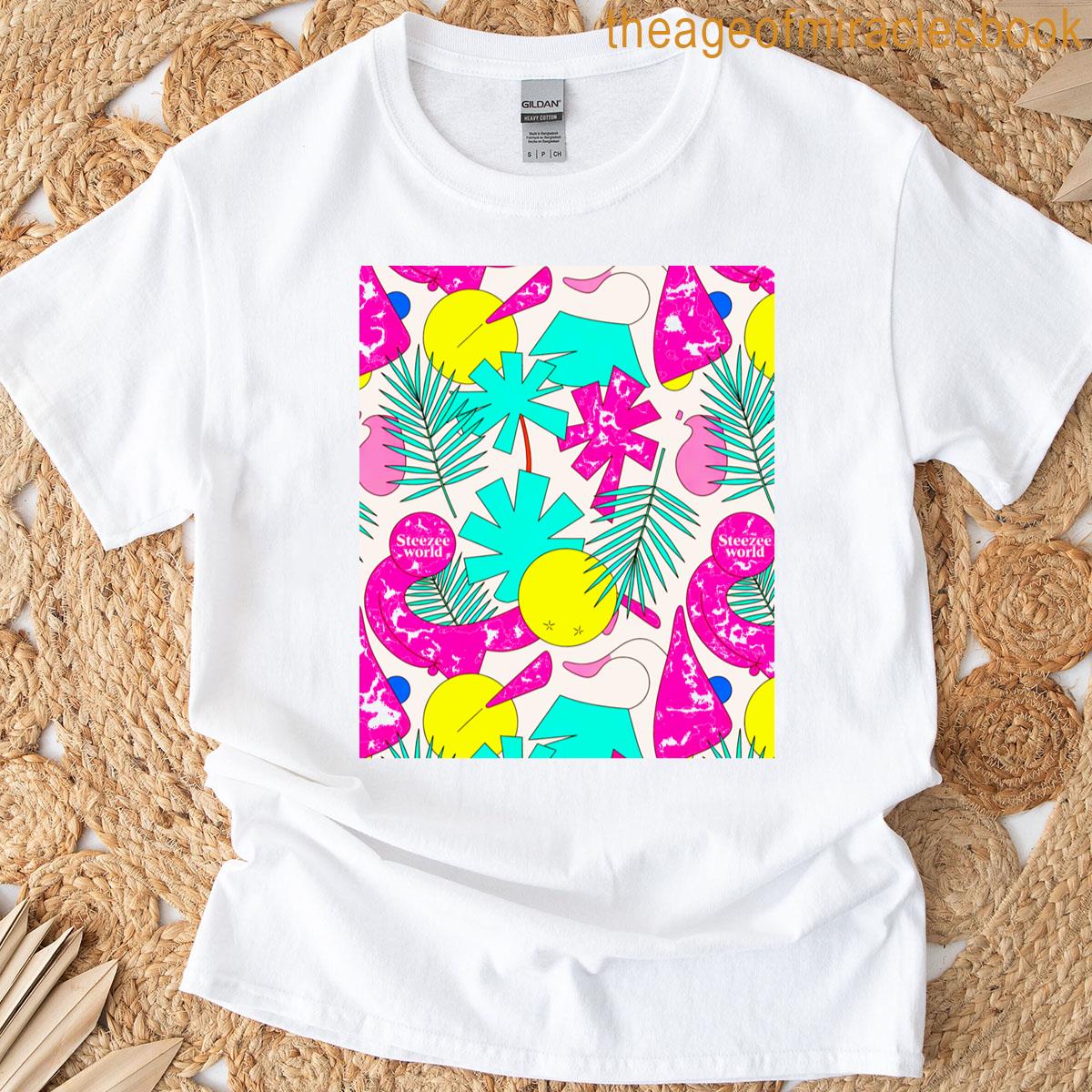 Summertime Pine Art Design T-shirt