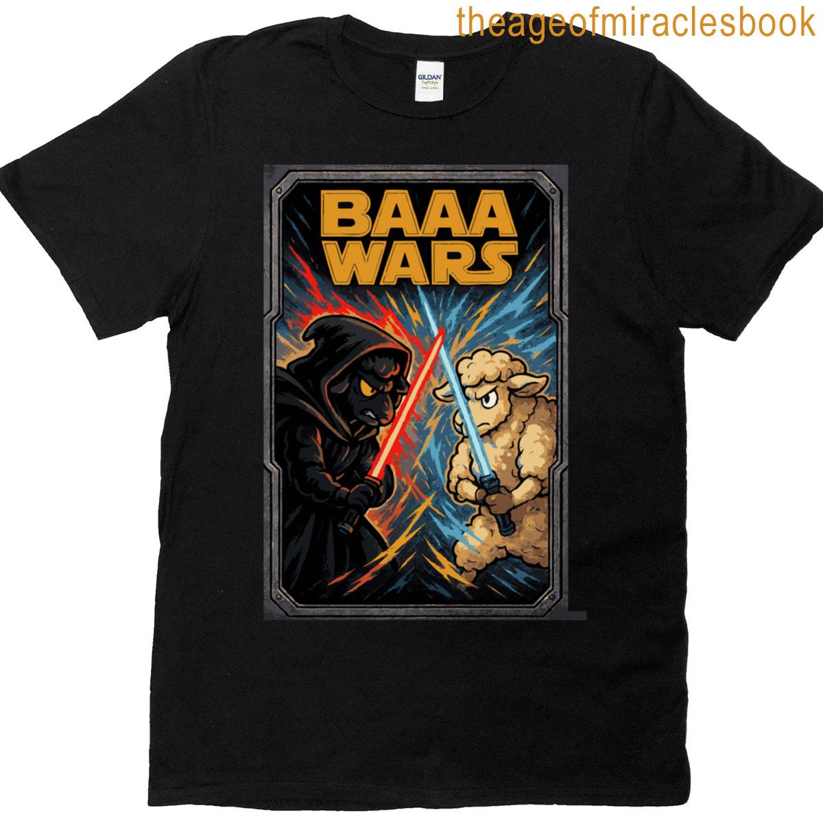 Baaa Wars- Sheep Jedi Sheep Sith Active T-shirt