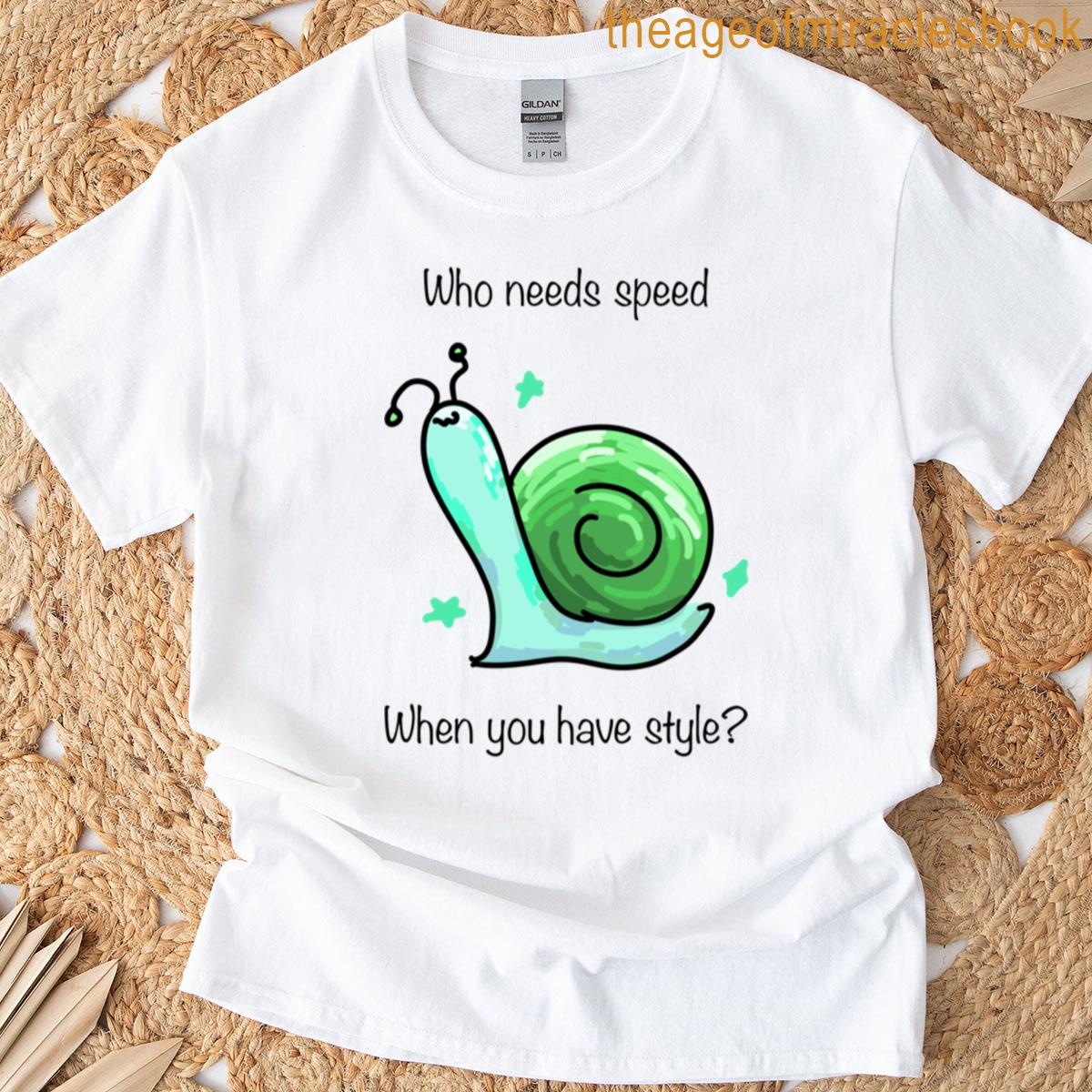 Cute Diamondemerald Snail Joke T-shirt