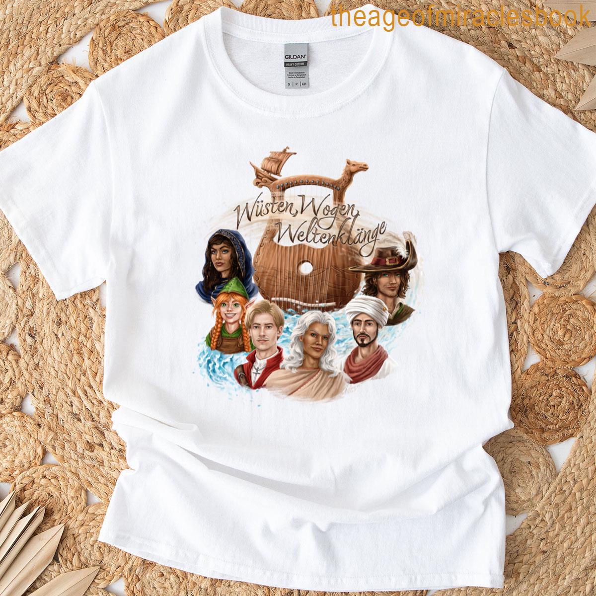 Deserts Waves World Sounds T-shirt