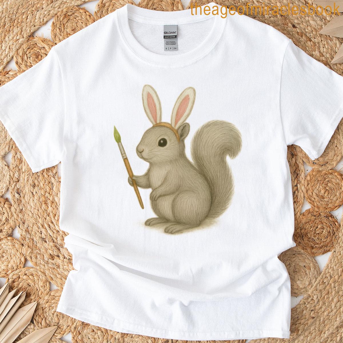 Happy Easter – Squirty Mcfluffentail T-shirt