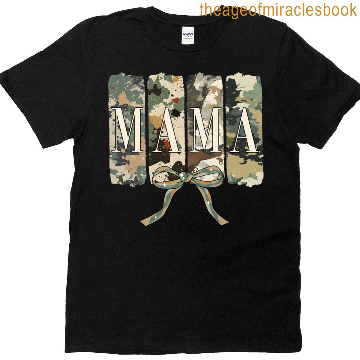 Mama Camouflage T-shirt