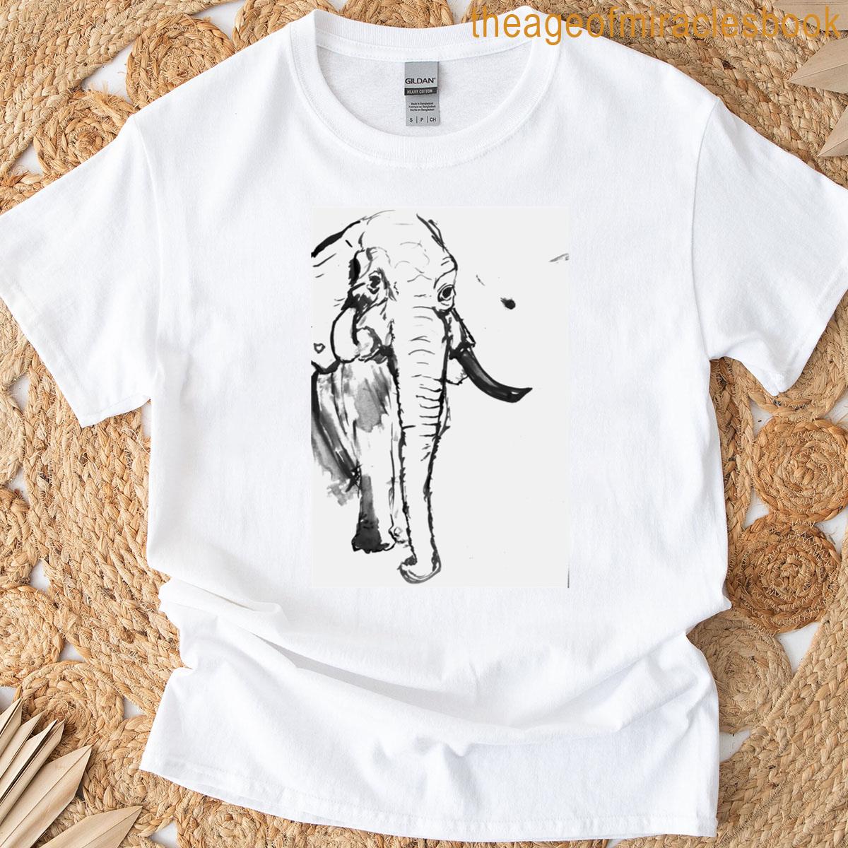 Watercolor Elephant T-shirt