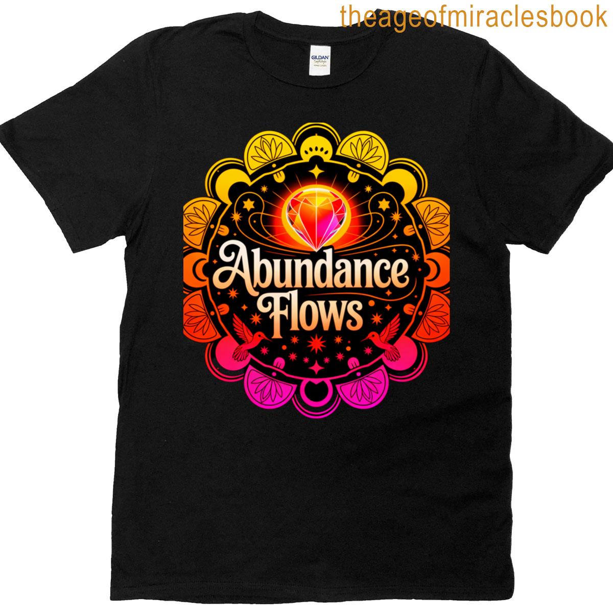 Abundance Flows Prosperity Symbol T-shirt