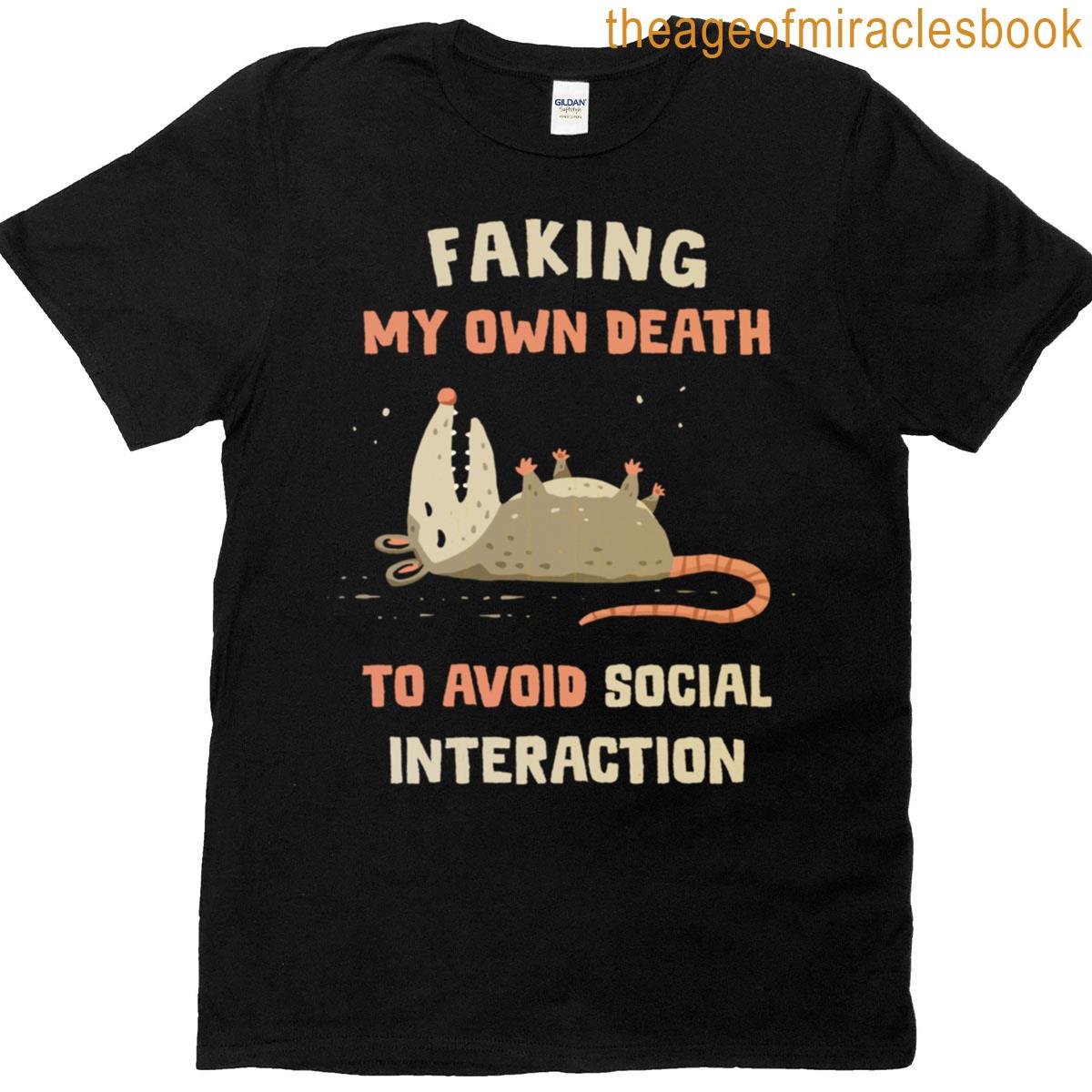 Avoiding Social Interaction T-shirt