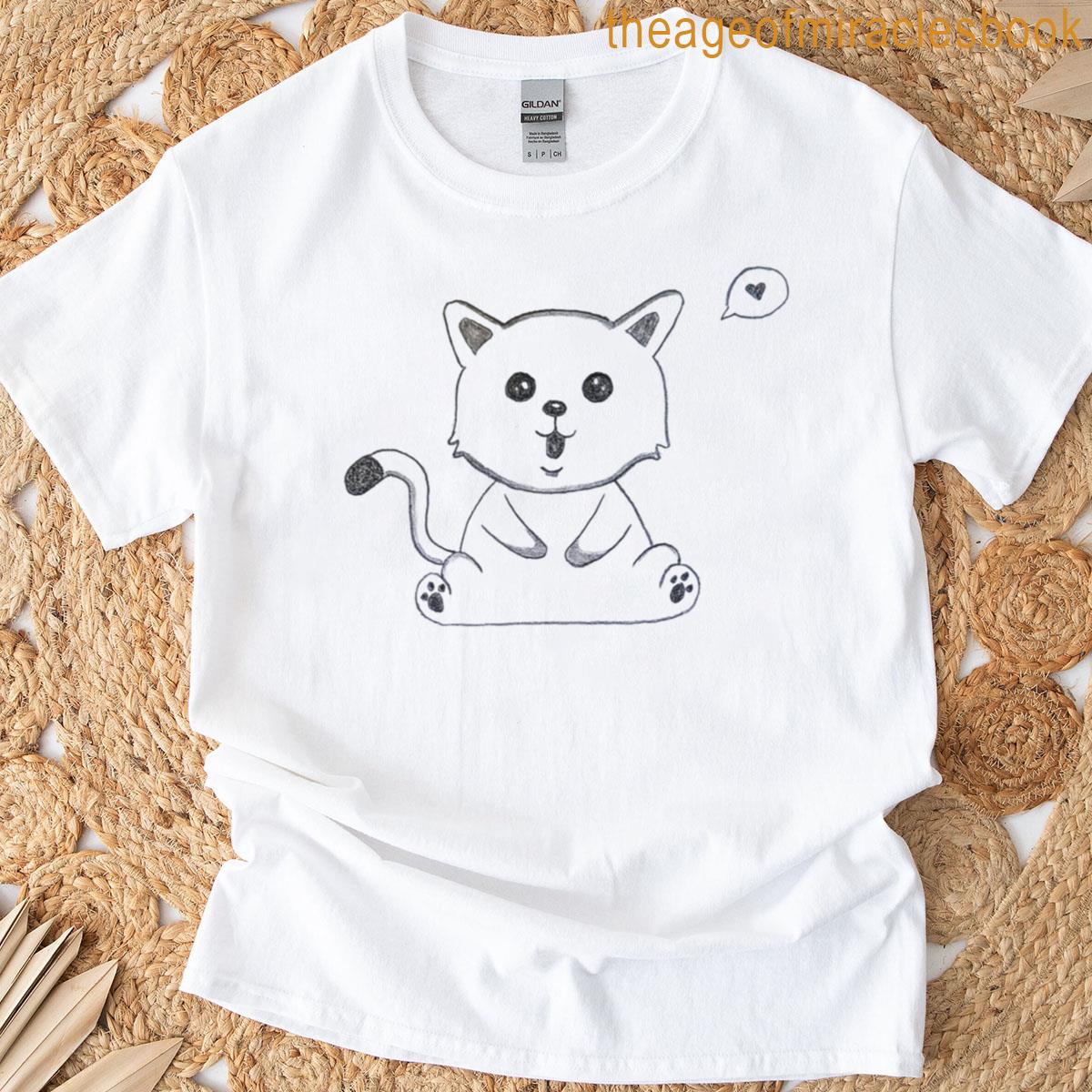 Cat – Drawing T-shirt