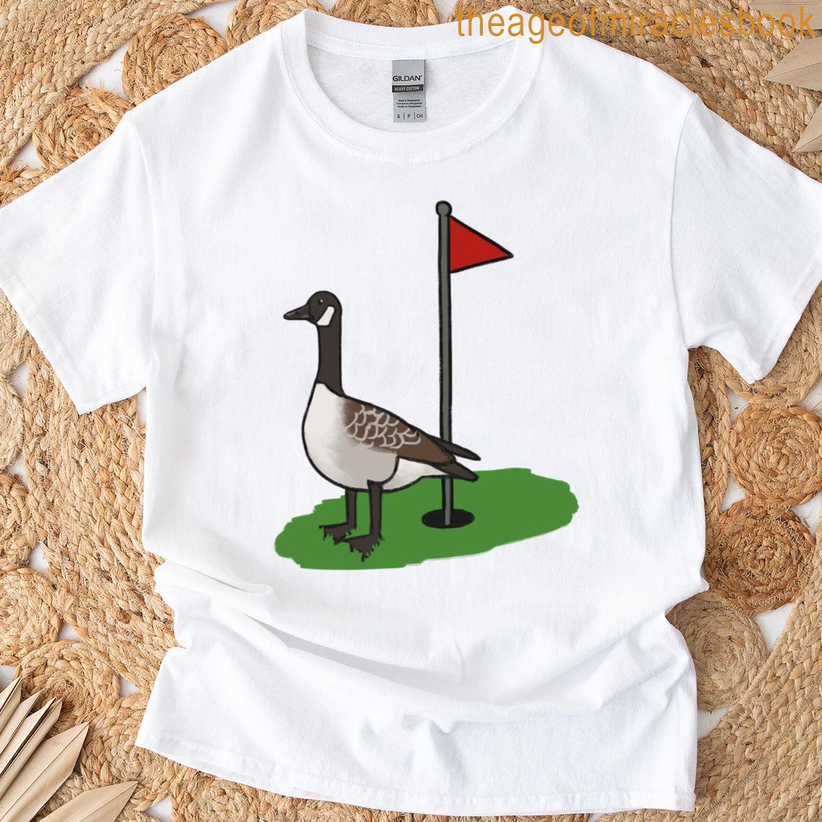 Golf Course Goose T-shirt