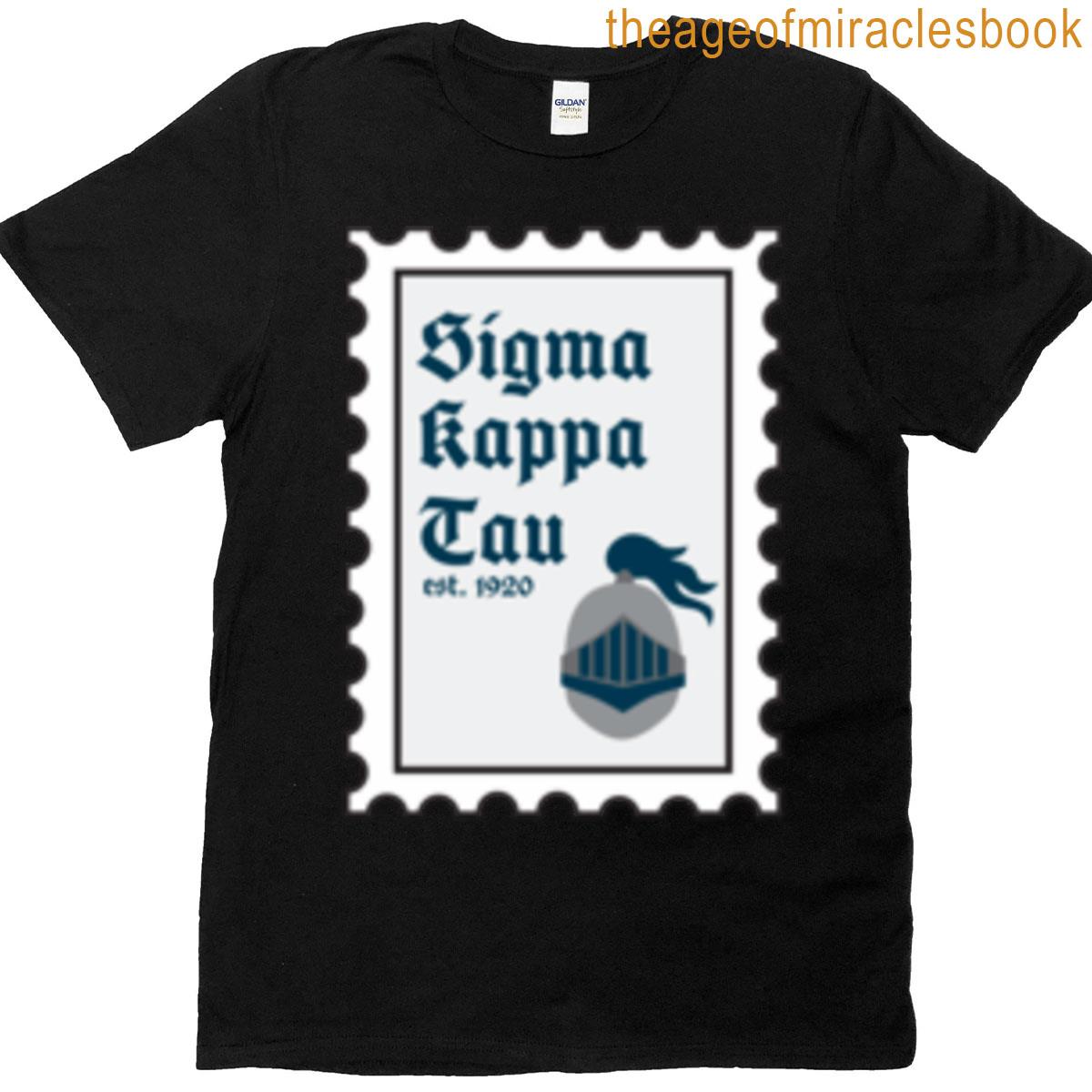 Sigma Kappa Tau Stamp T-shirt