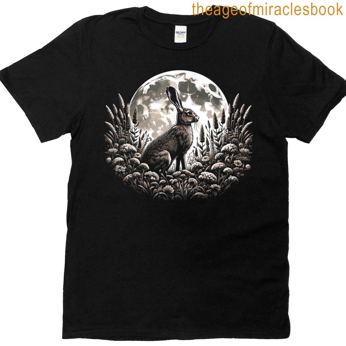 Easter Ostara Eostre Pagan Witchcraft Spring Moon T-shirt