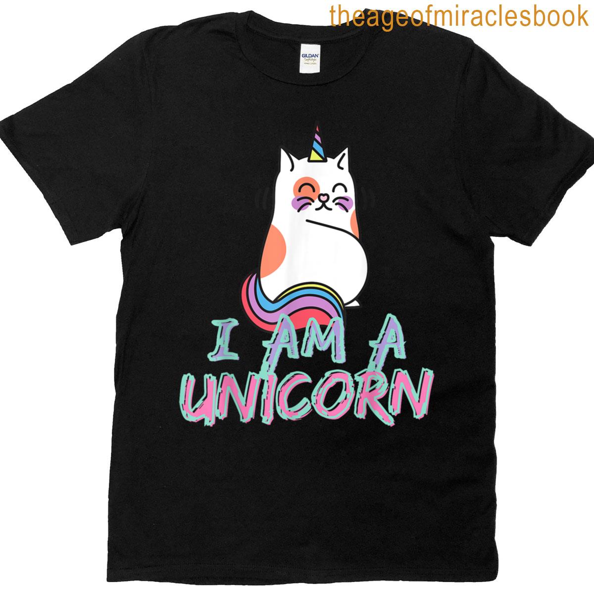 Funny Cat Unicorn T-shirt
