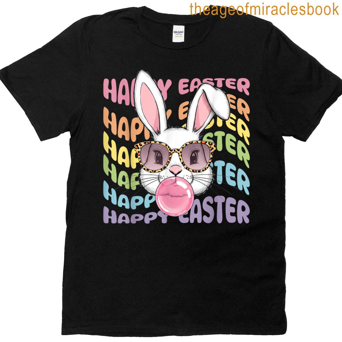 Funny Easter Bunny Happy Easter Cute Bunny Rabbit T-shirt