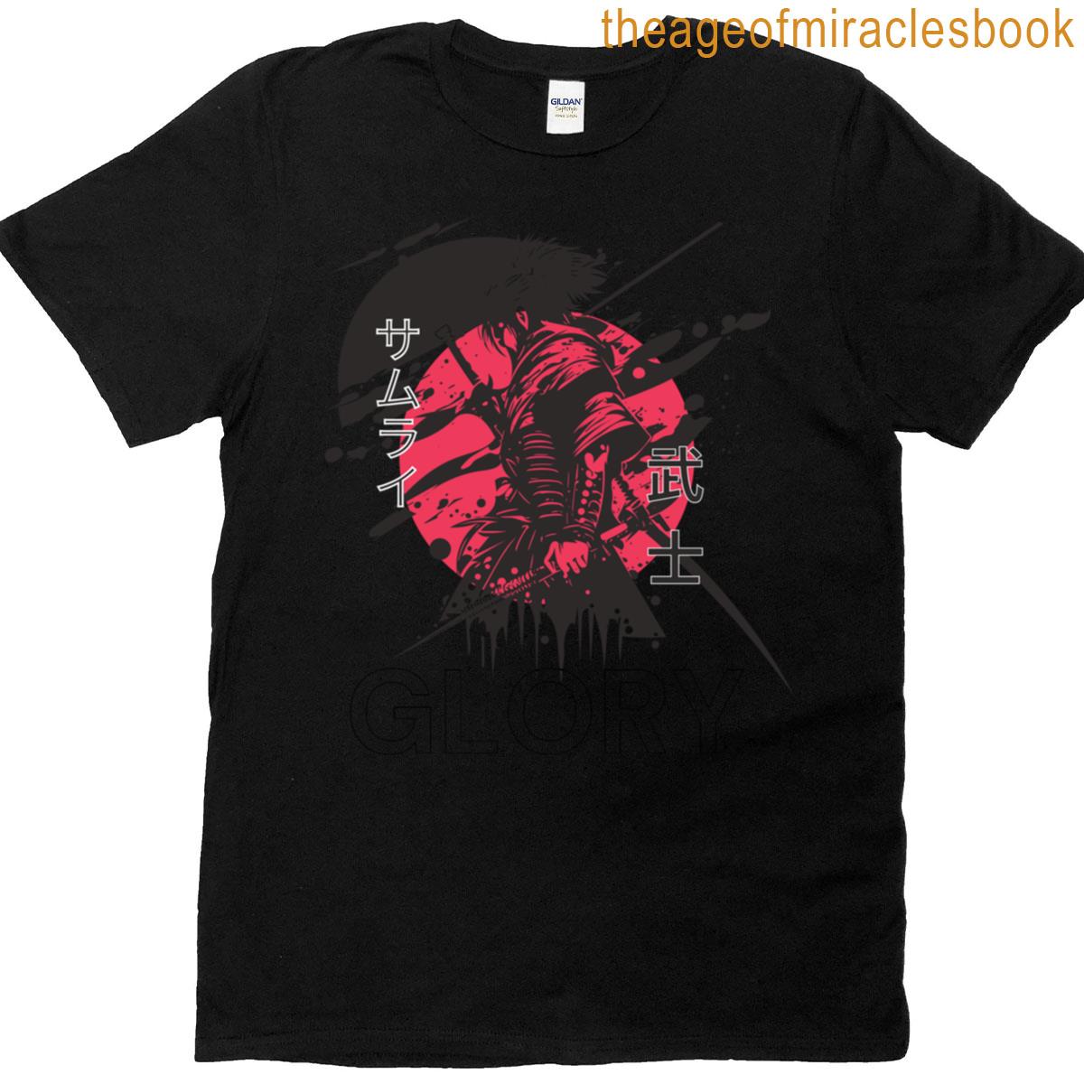 Glory Japanese Samurai Oversized T-shirt