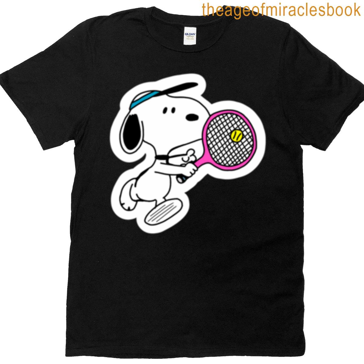 Tennis Snoopy Oversized T-shirt