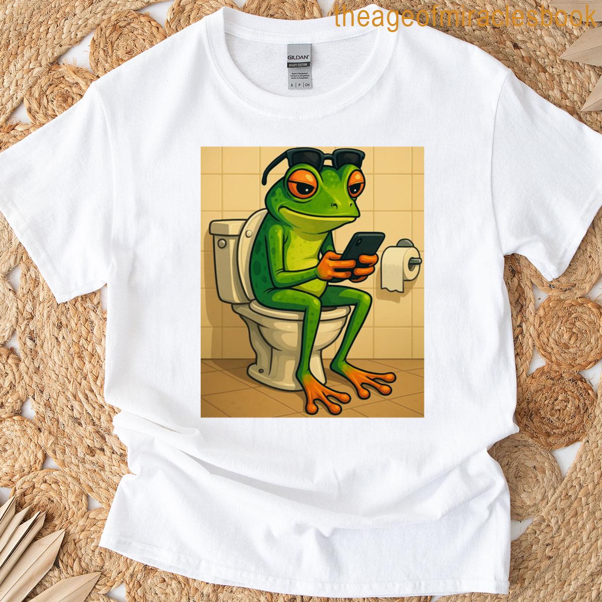 Toadally Chilling – Frog With Style T-shirt