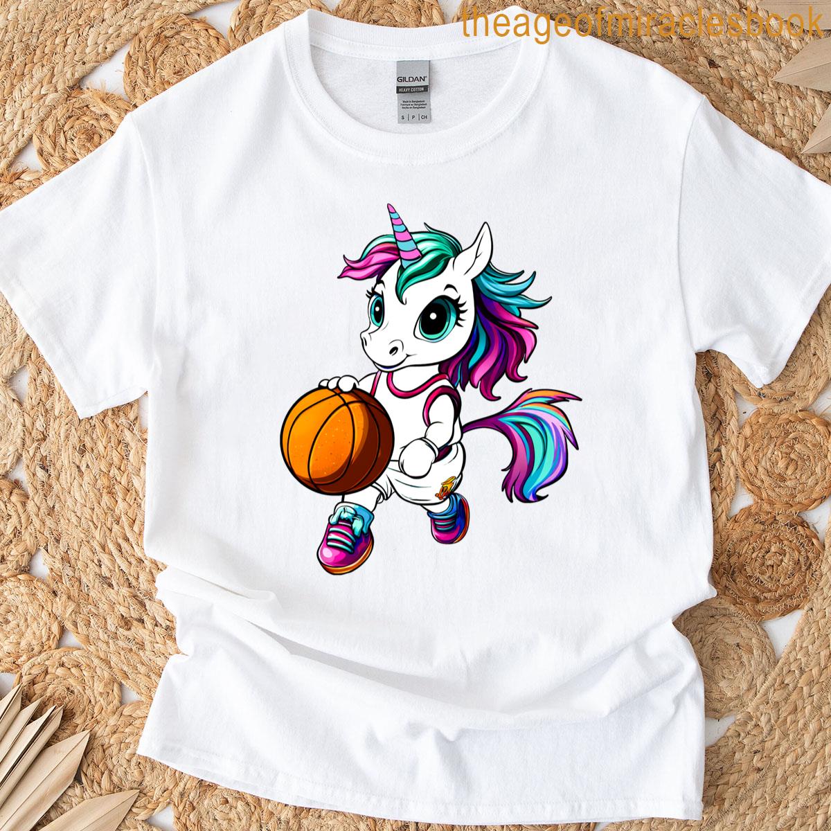 Unicorn Basketball T-shirt