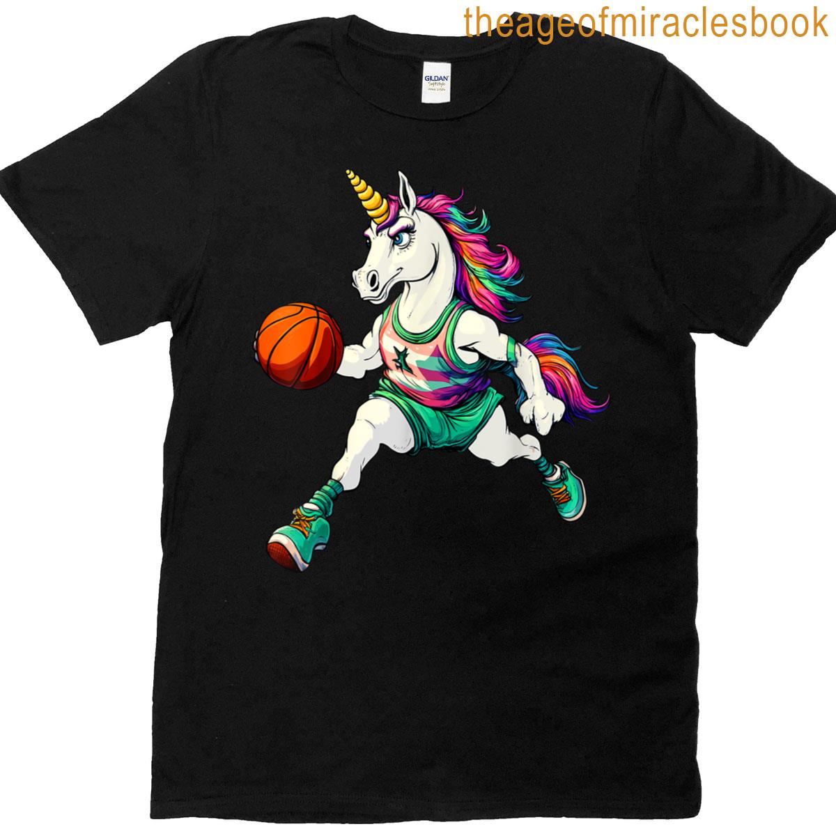 Unicorn Basketball Player T-shirt