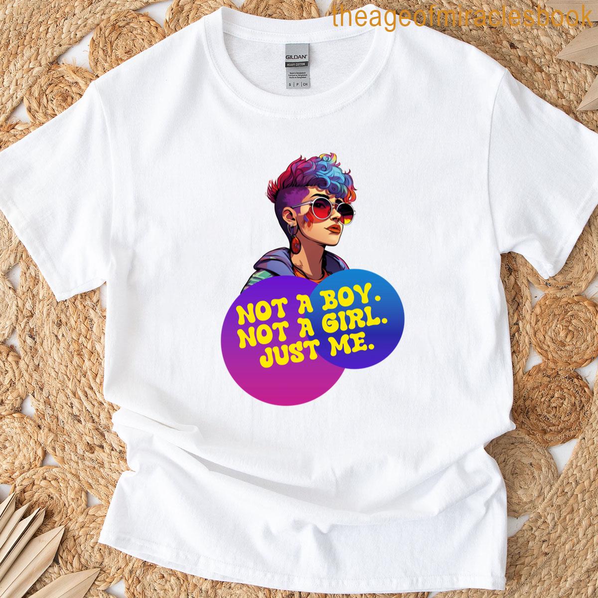 Androgynous Person Non-binary T-shirt