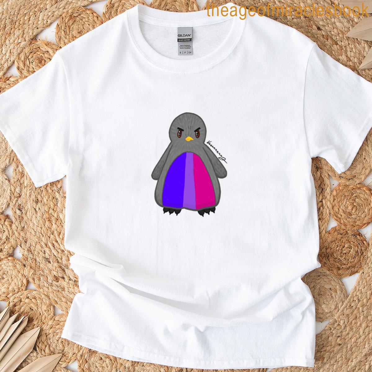 Bi Pride Penguin T-shirt