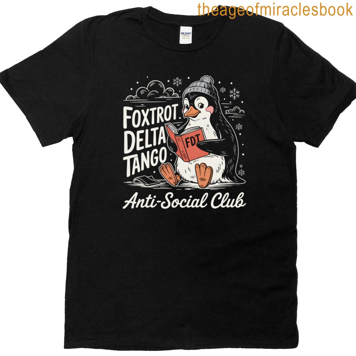 Foxtrot Delta Tango – Resist Penguin T-shirt