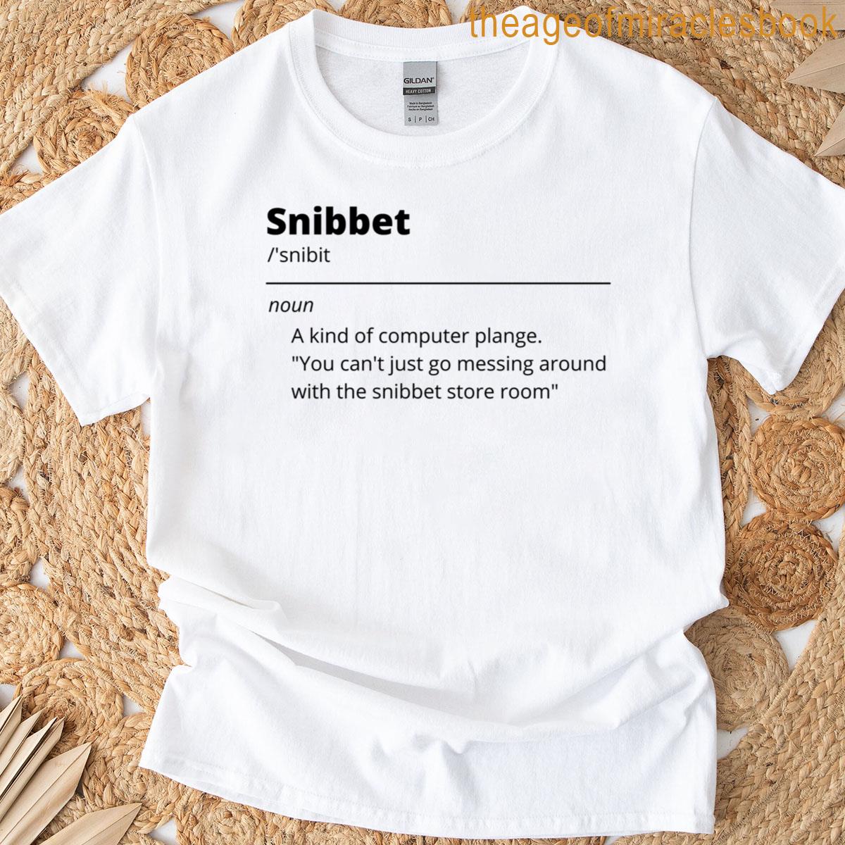 It Crowd – Snibbet Definition T-shirt