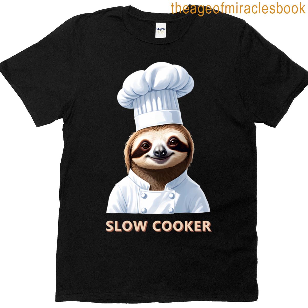 Sloth Cook – Slow Cooker T-shirt