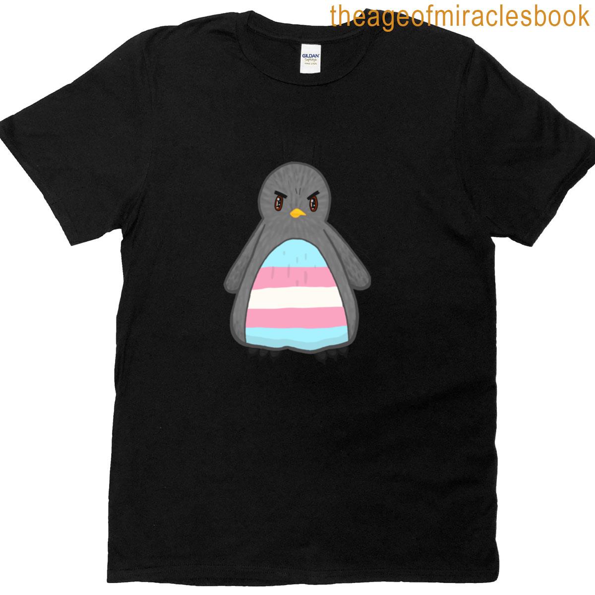 Trans Pride Penguin T-shirt