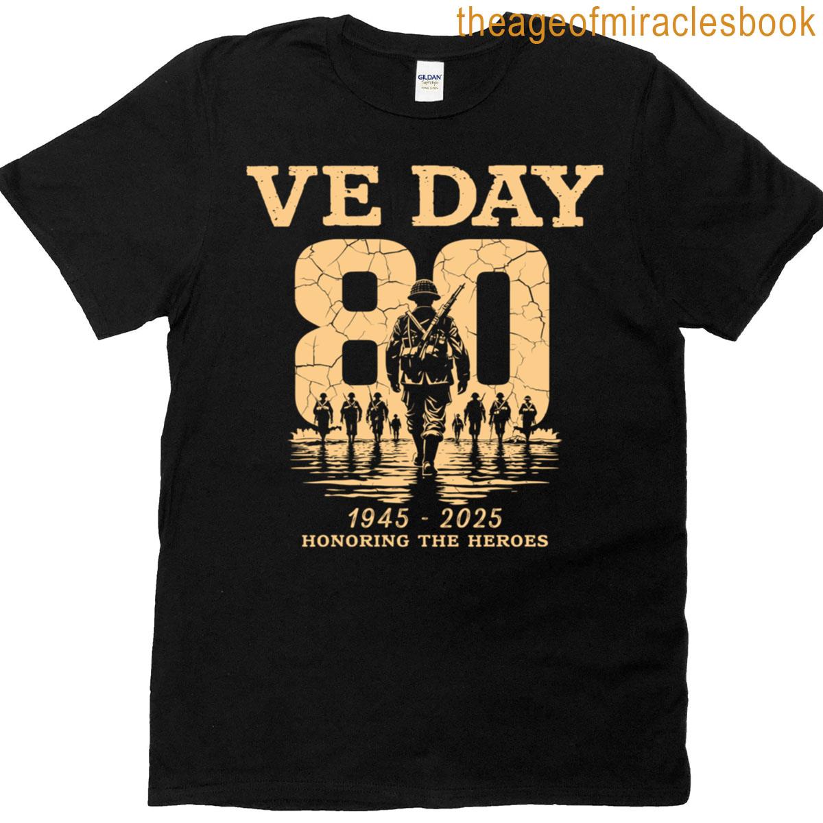 Ve Day 80th Anniversary T-shirt