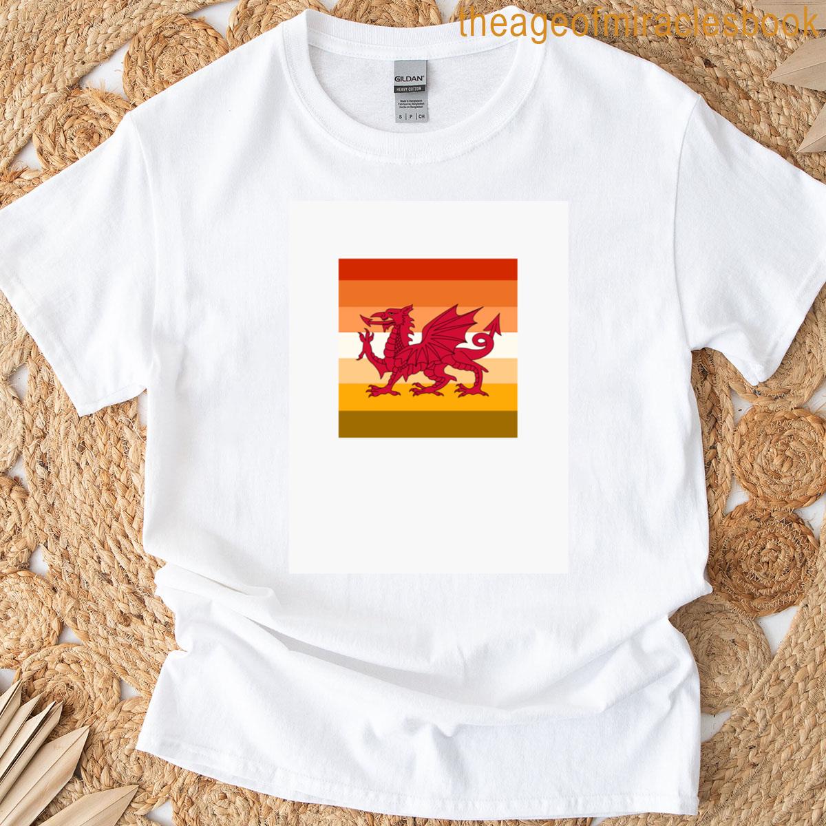 Welsh Butch Pride Flag T-shirt