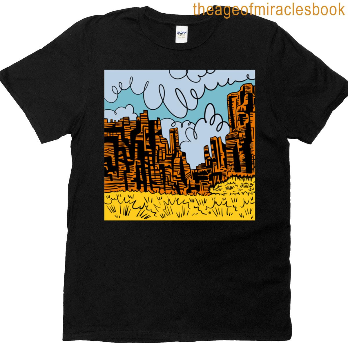 Fluffy Clouds On The Canyon Oversized T-shirt