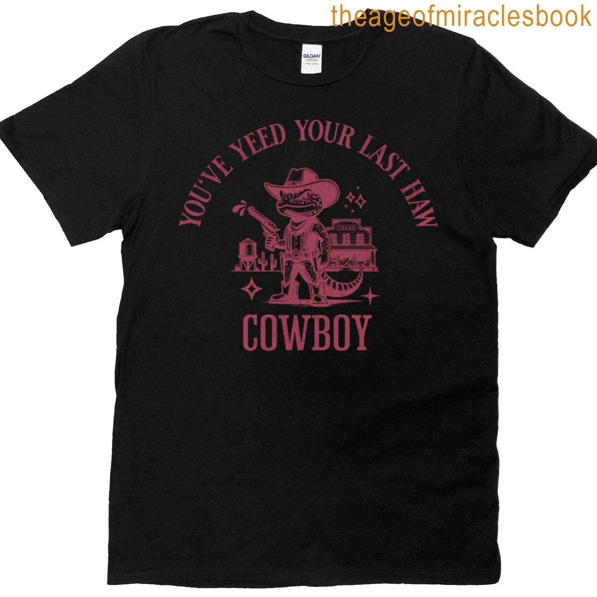 Lizard Cowboy Oversized T-shirt