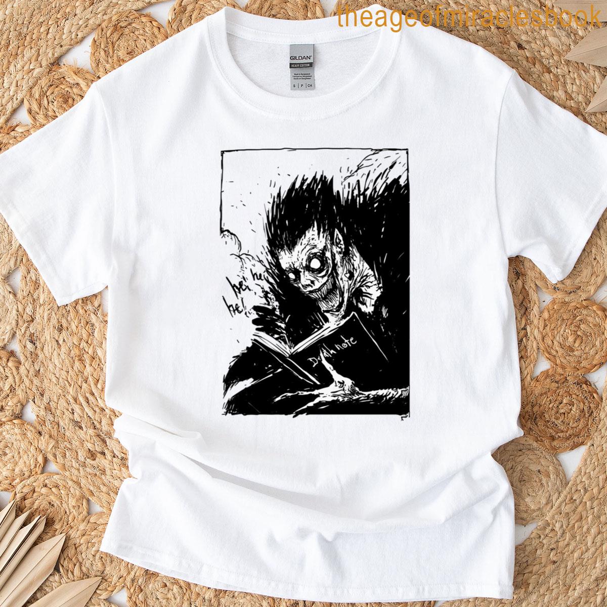 Nightmare Note Death Art T-shirt