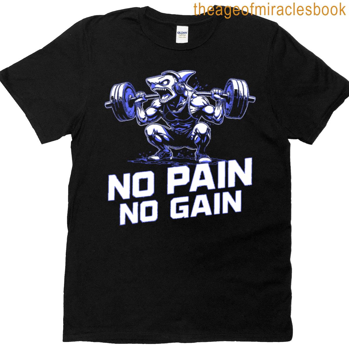 Shark Squat Dark Blue T-shirt