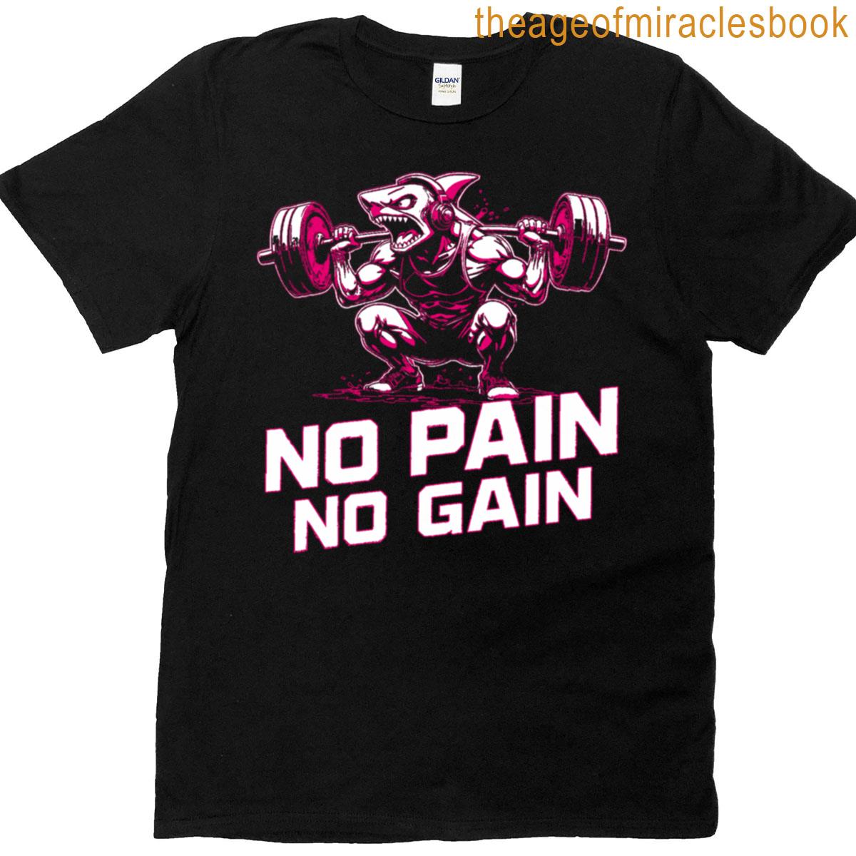 Shark Squat Dark Pink T-shirt