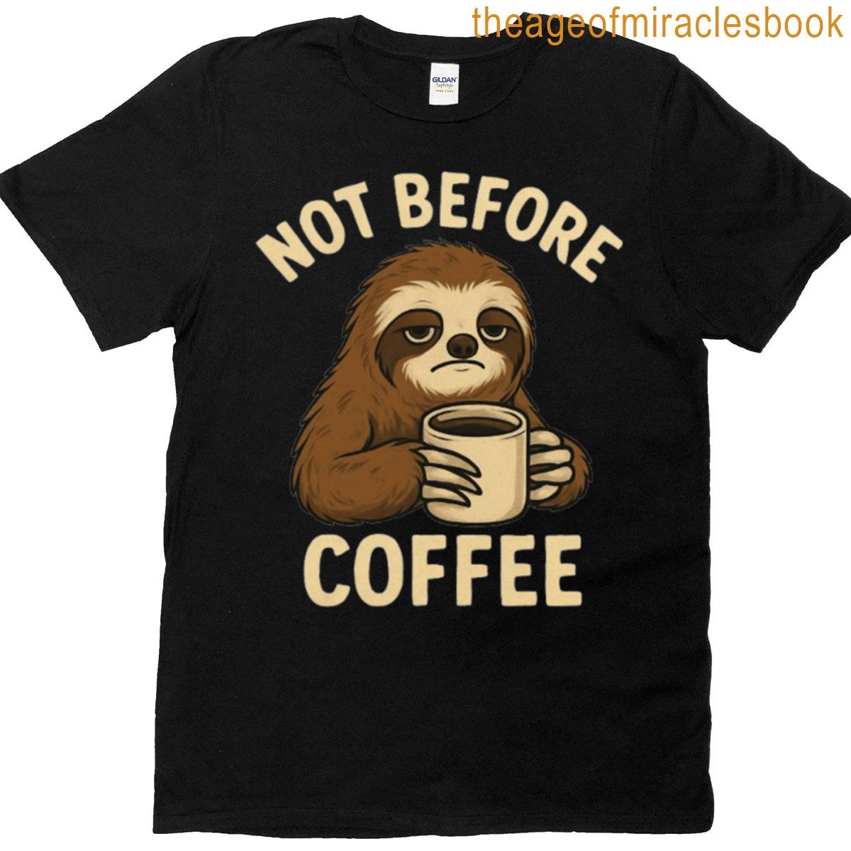 Sloth Coffee Meme Oversized T-shirt