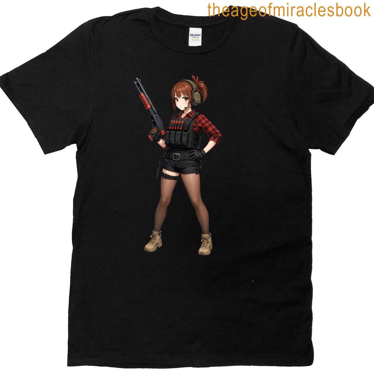 Tactical Girl Oversized T-shirt