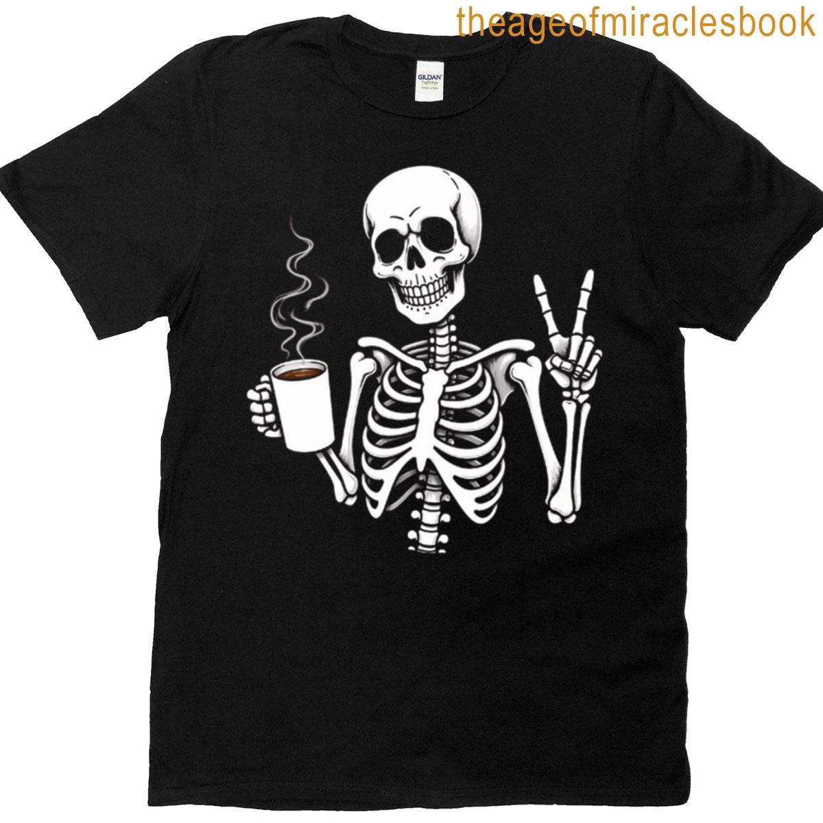 Coffee Skeleton T-shirt