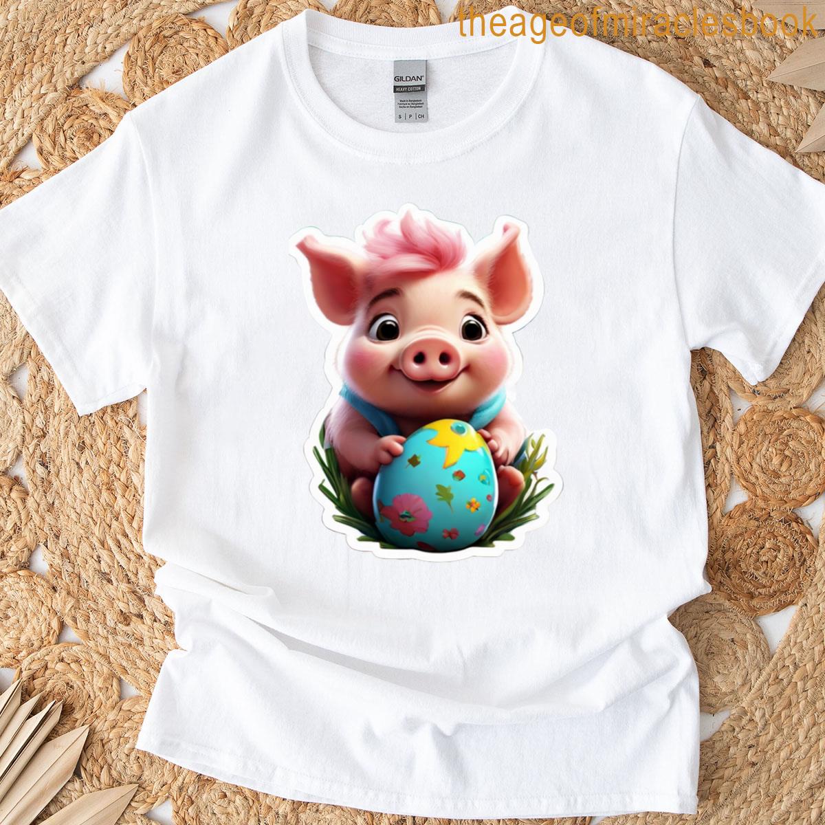 Cute Easter Pig T-shirt