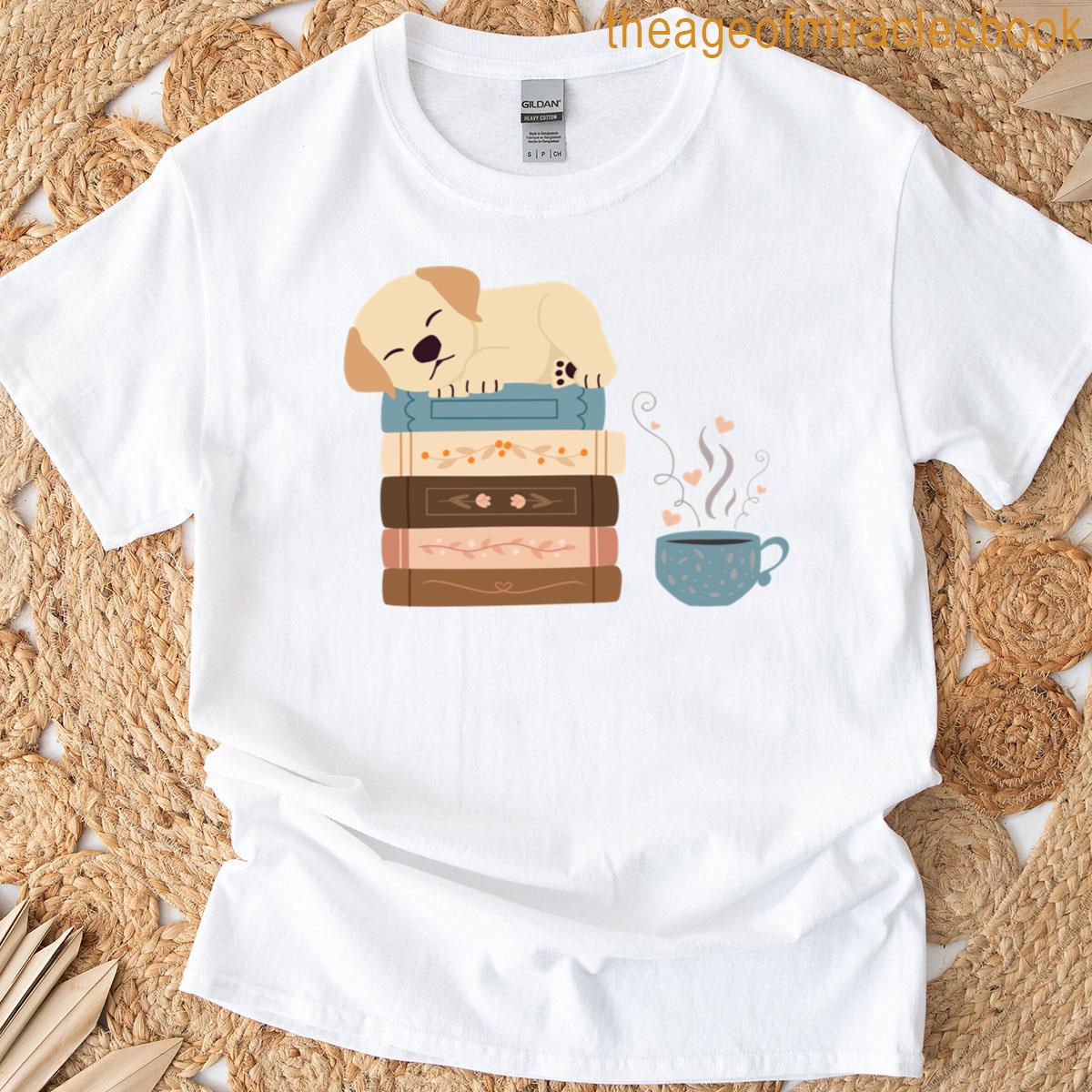 Dogs Amp Books T-shirt
