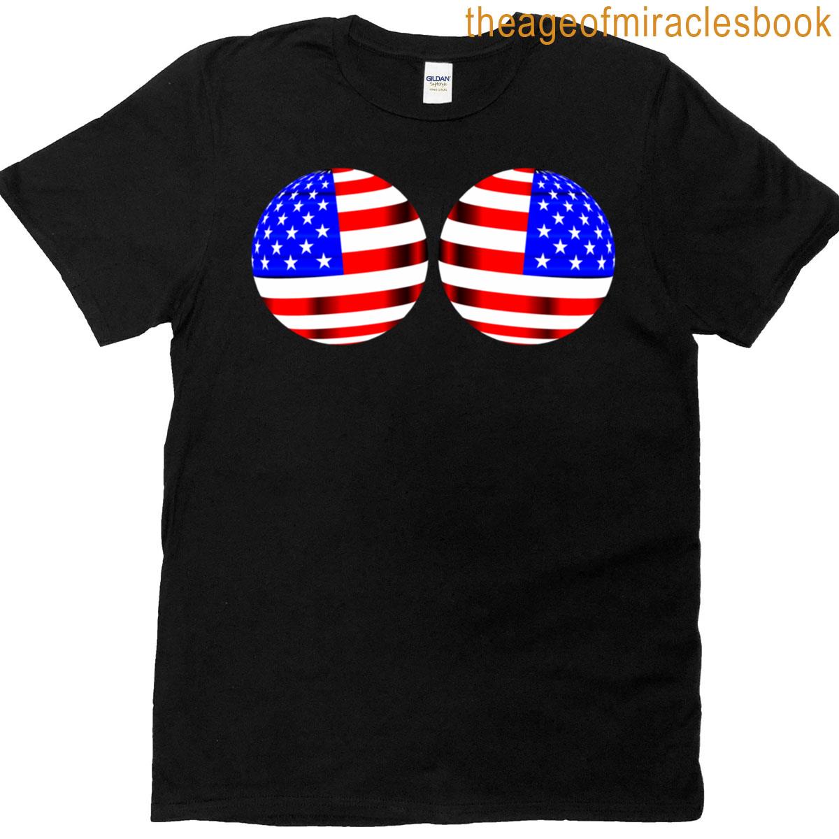Flag Boobs T-shirt