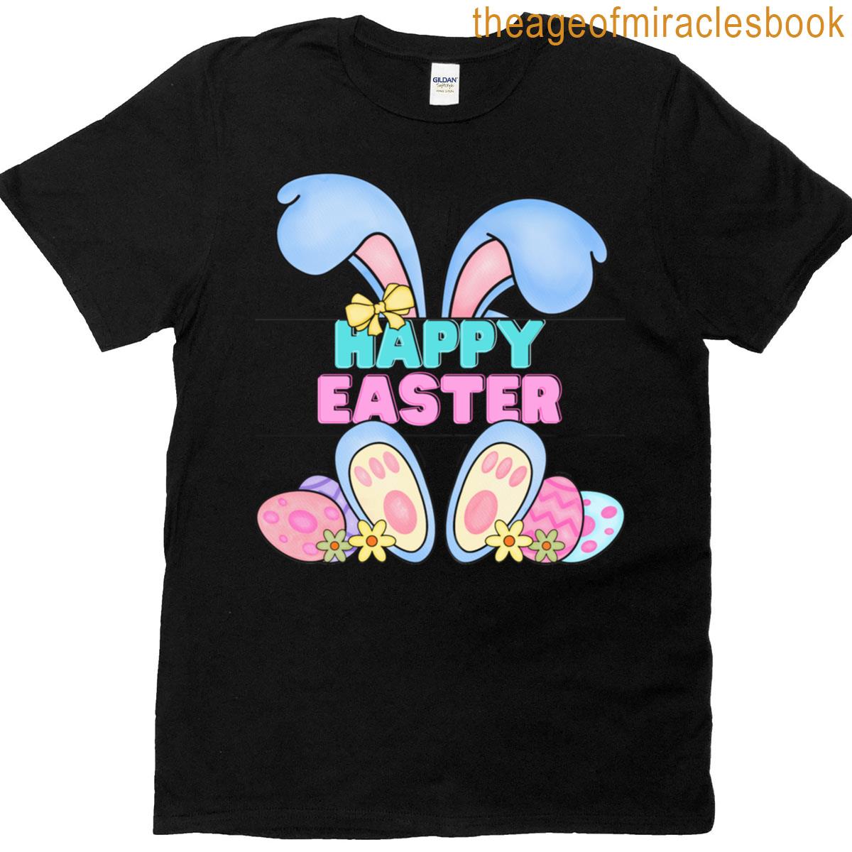 Funny Happy Easter Bunny Eggs T-shirt