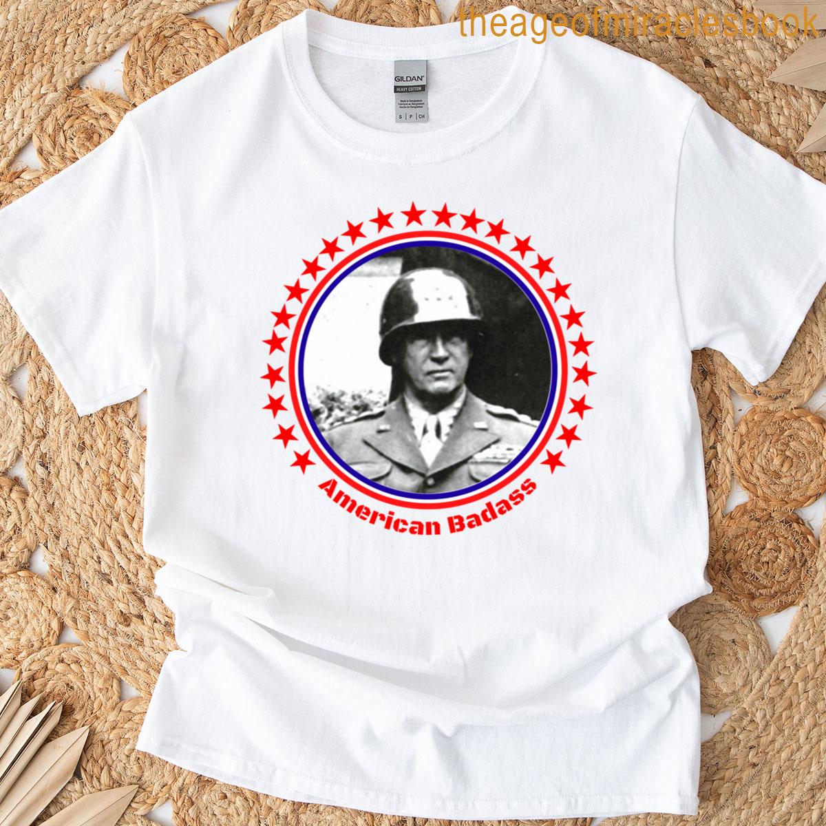 General Patton American Badass T-shirt