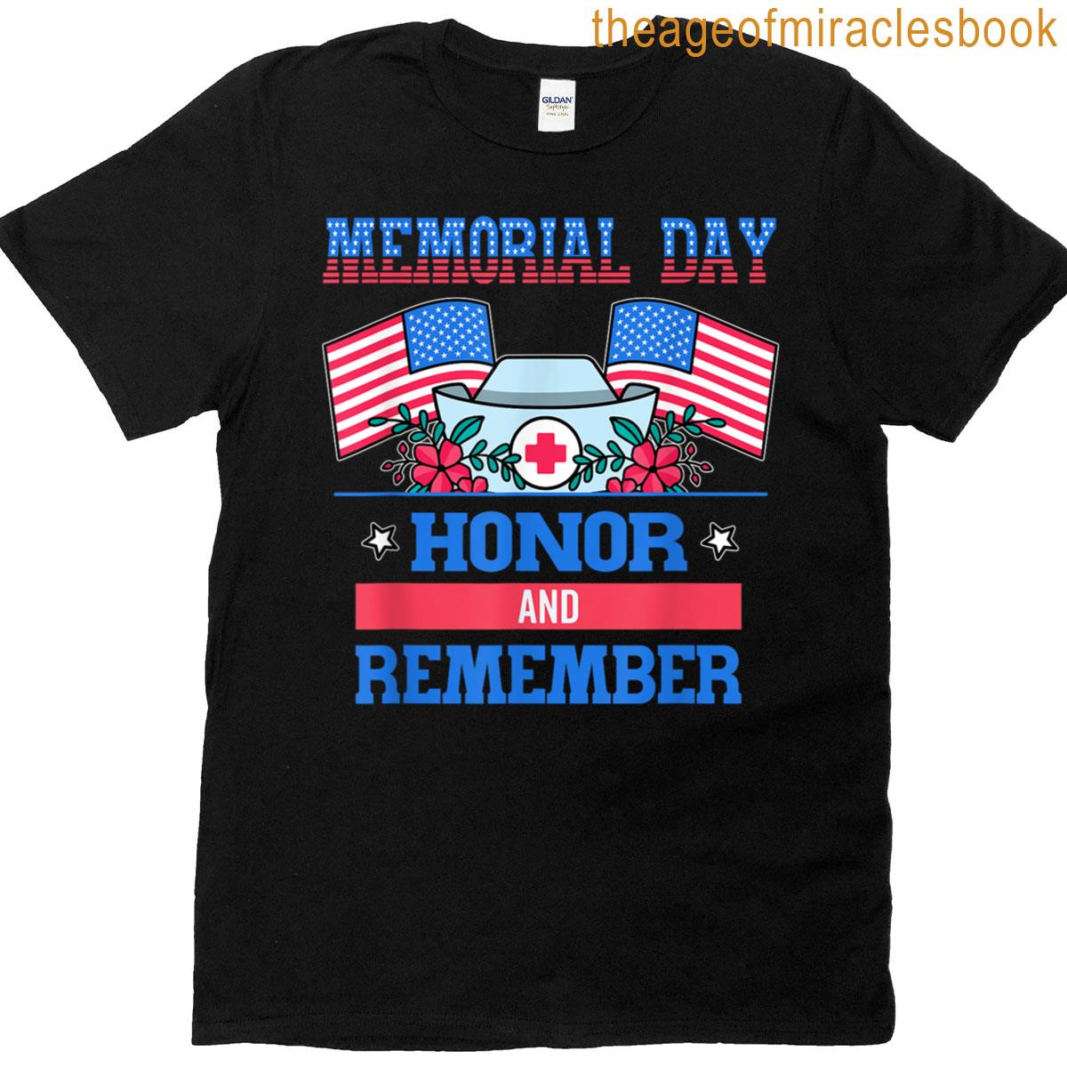 Memorial Day Nurse T-shirt