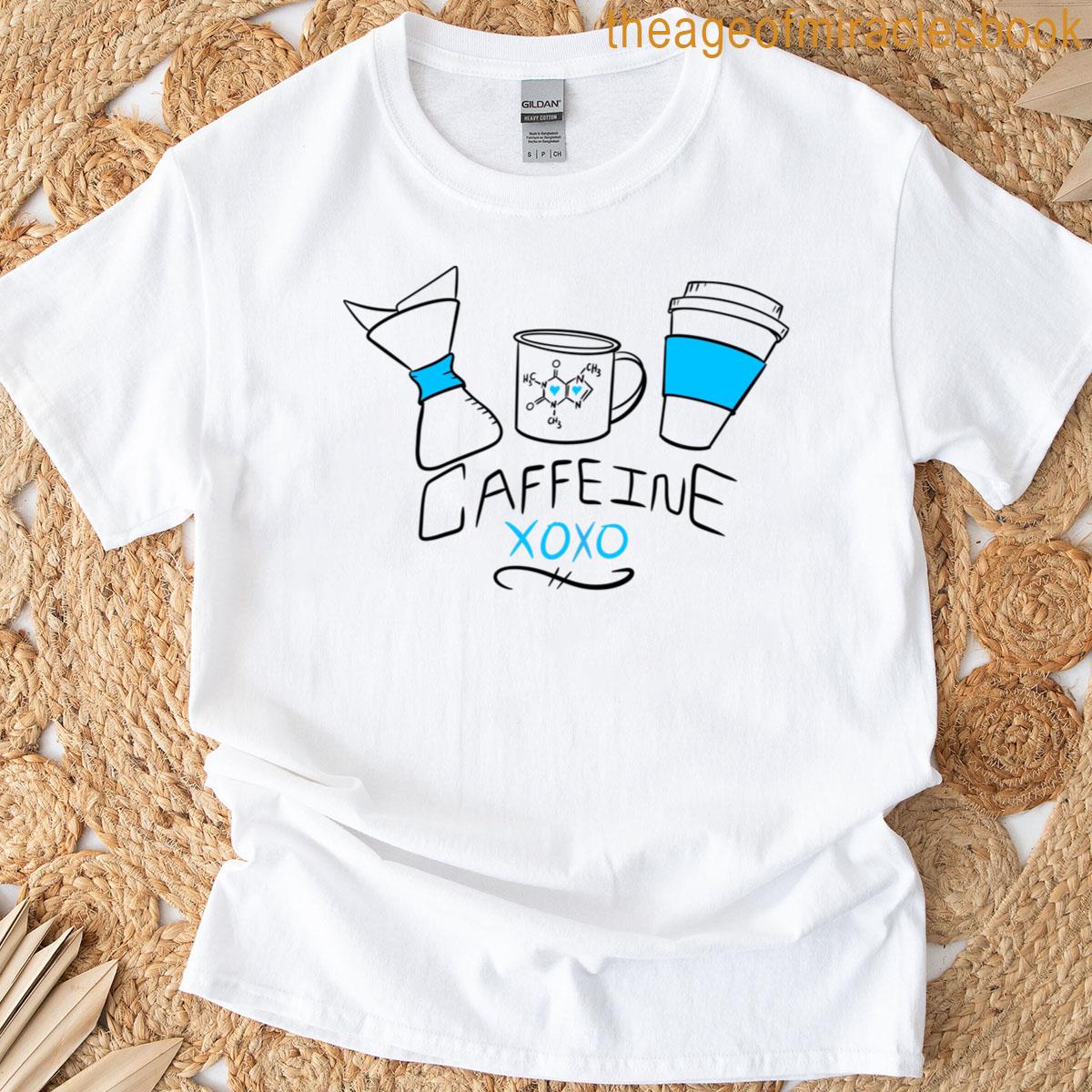 Nerdy Coffee And Caffeine Lover T-shirt