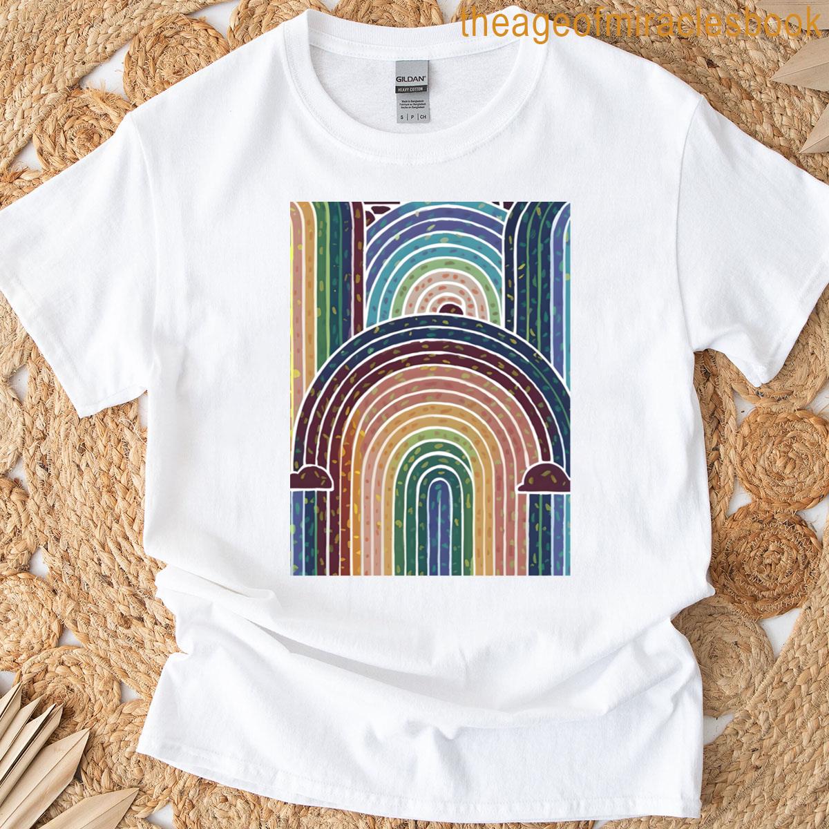 Rainbow Among The Clouds T-shirt