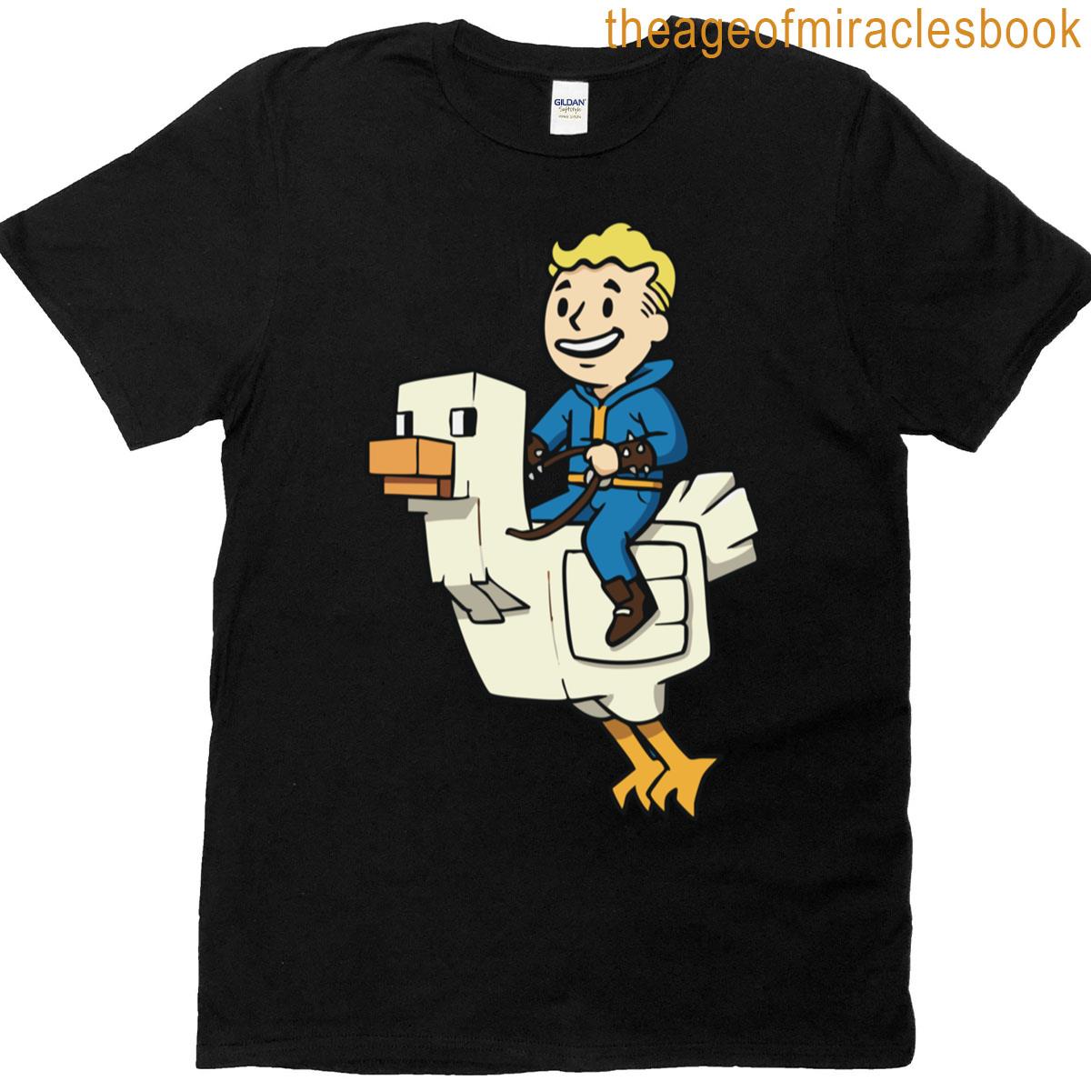 chicken jockey wow oversized T-shirt