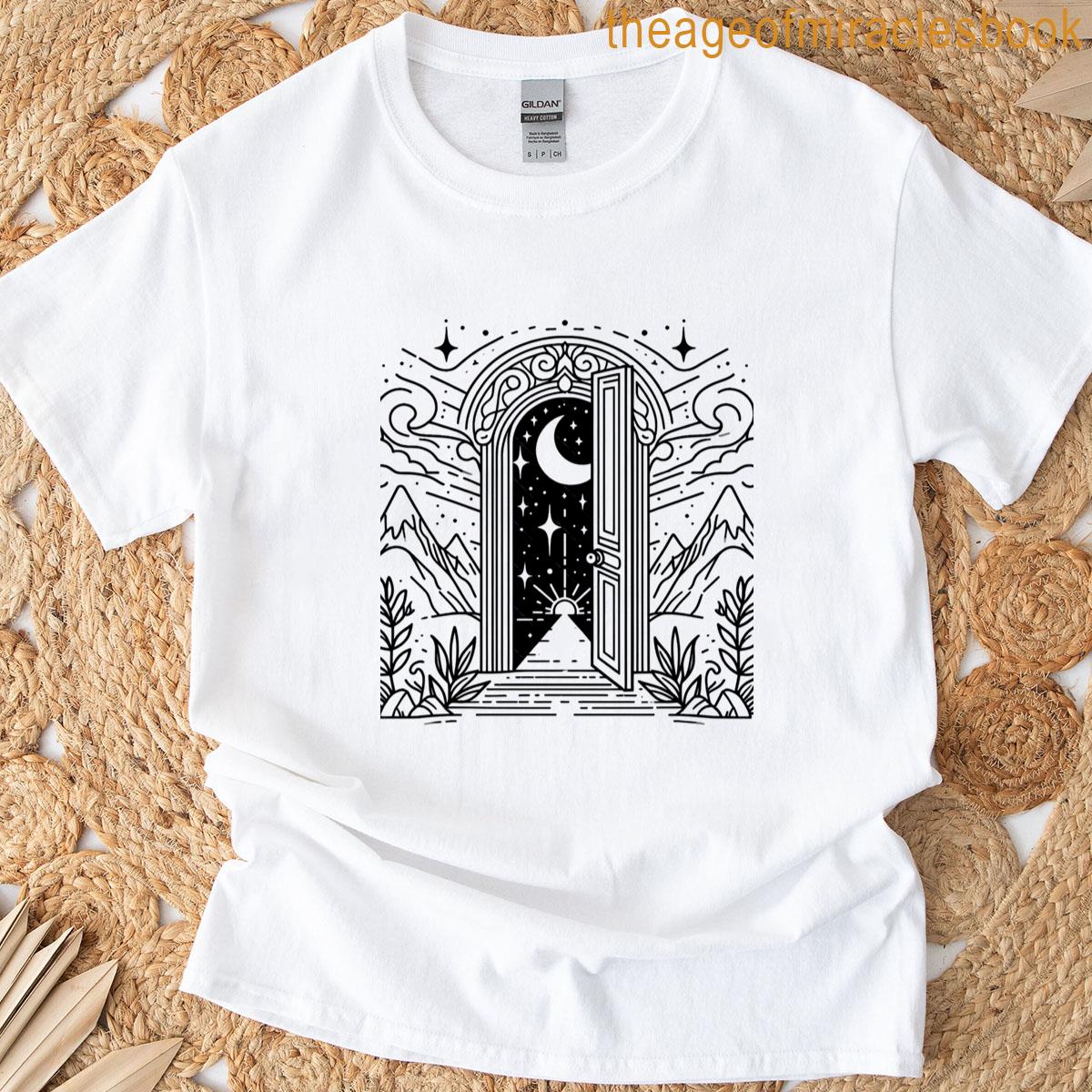 star portal at night sky T-shirt