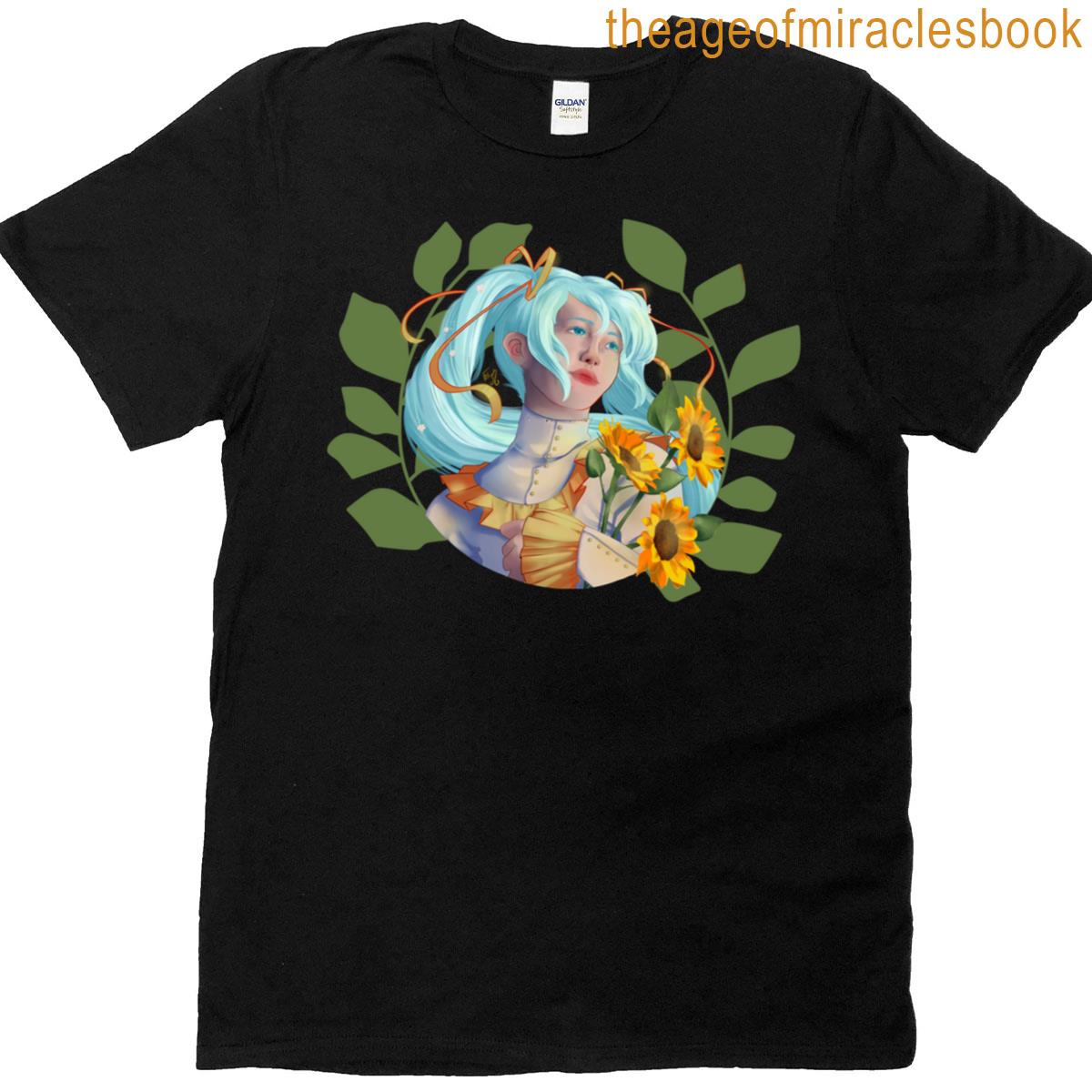 sunflowers oversized T-shirt