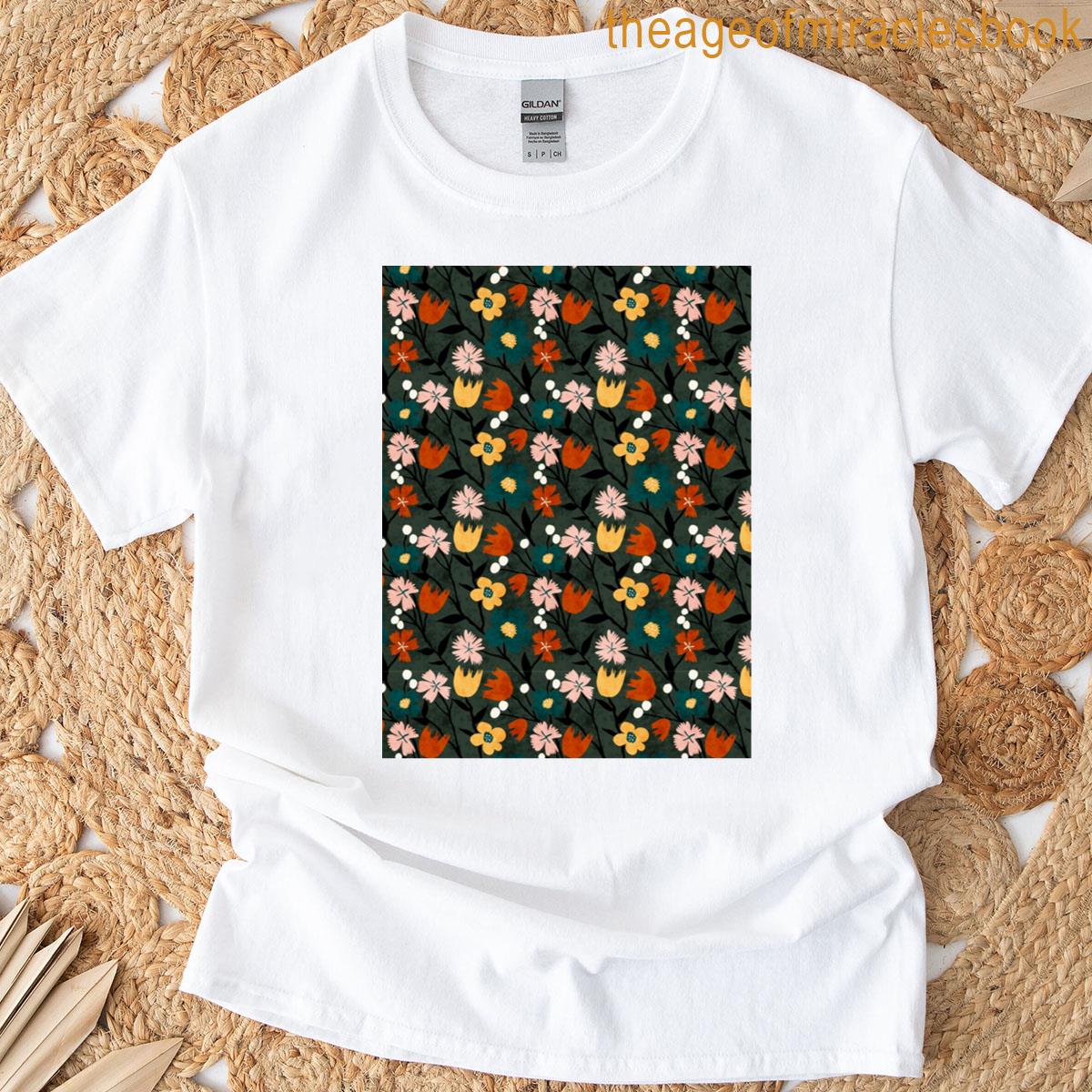 wildflowers – deep sleeveless top T-shirt