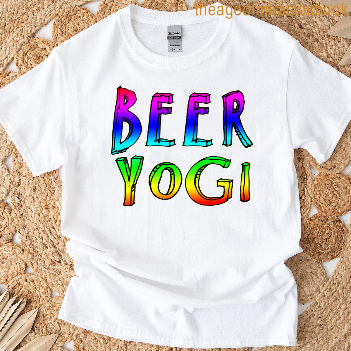 womens beer yogi T-shirt