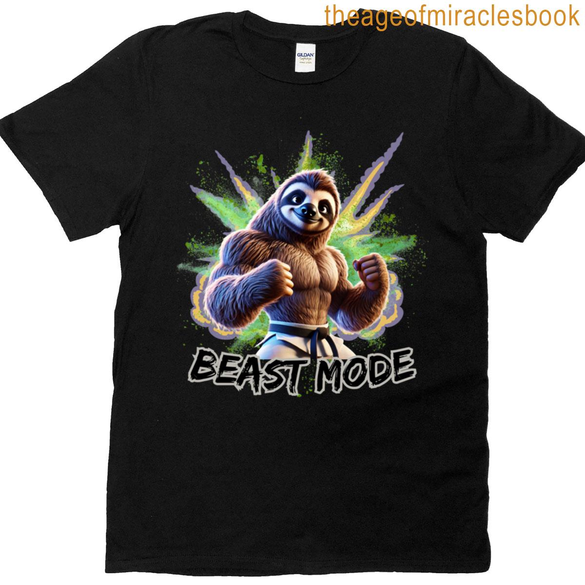 Beast Mode-sloth Premium T-shirt